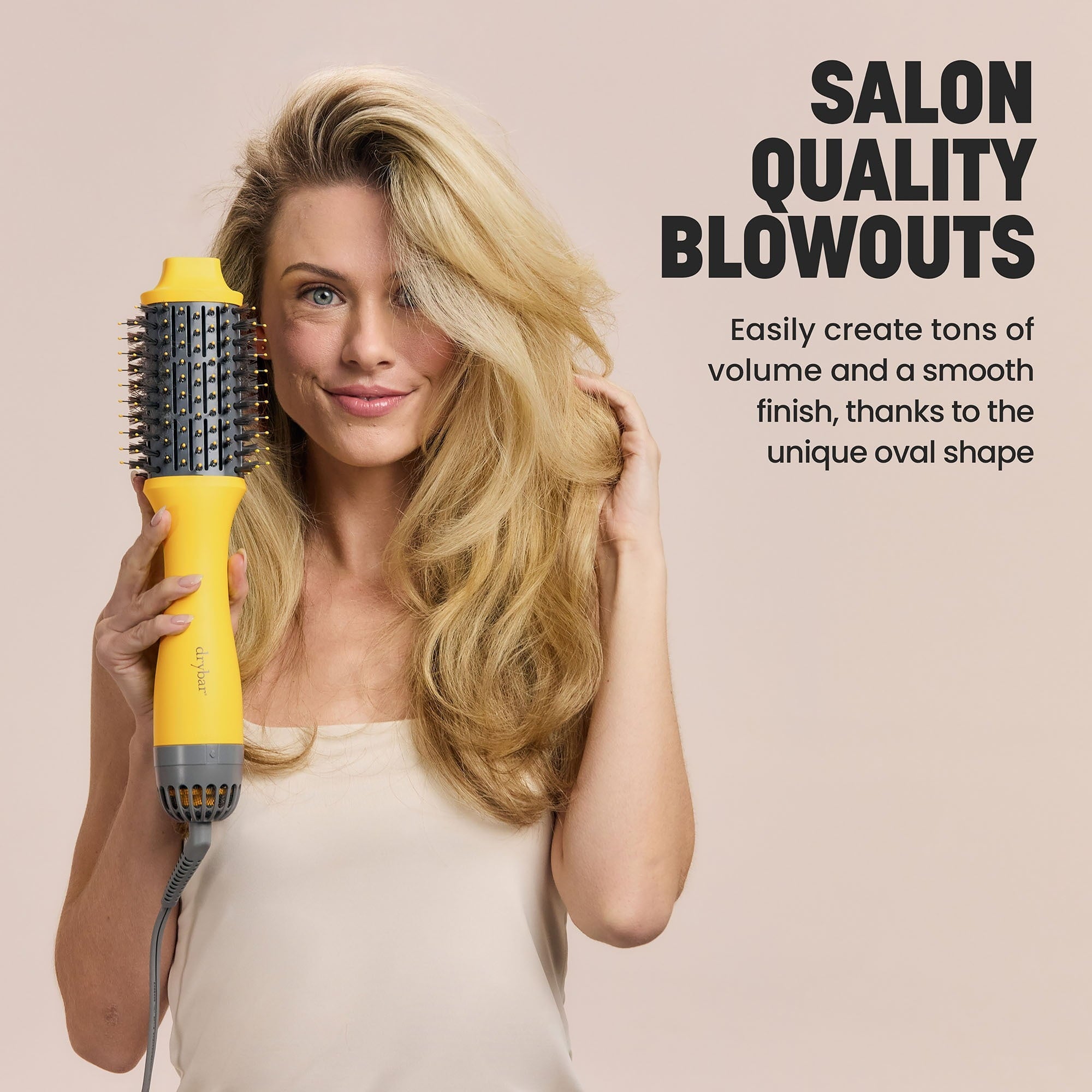 The Double Shot Oval Blow-Dryer Hair Brush