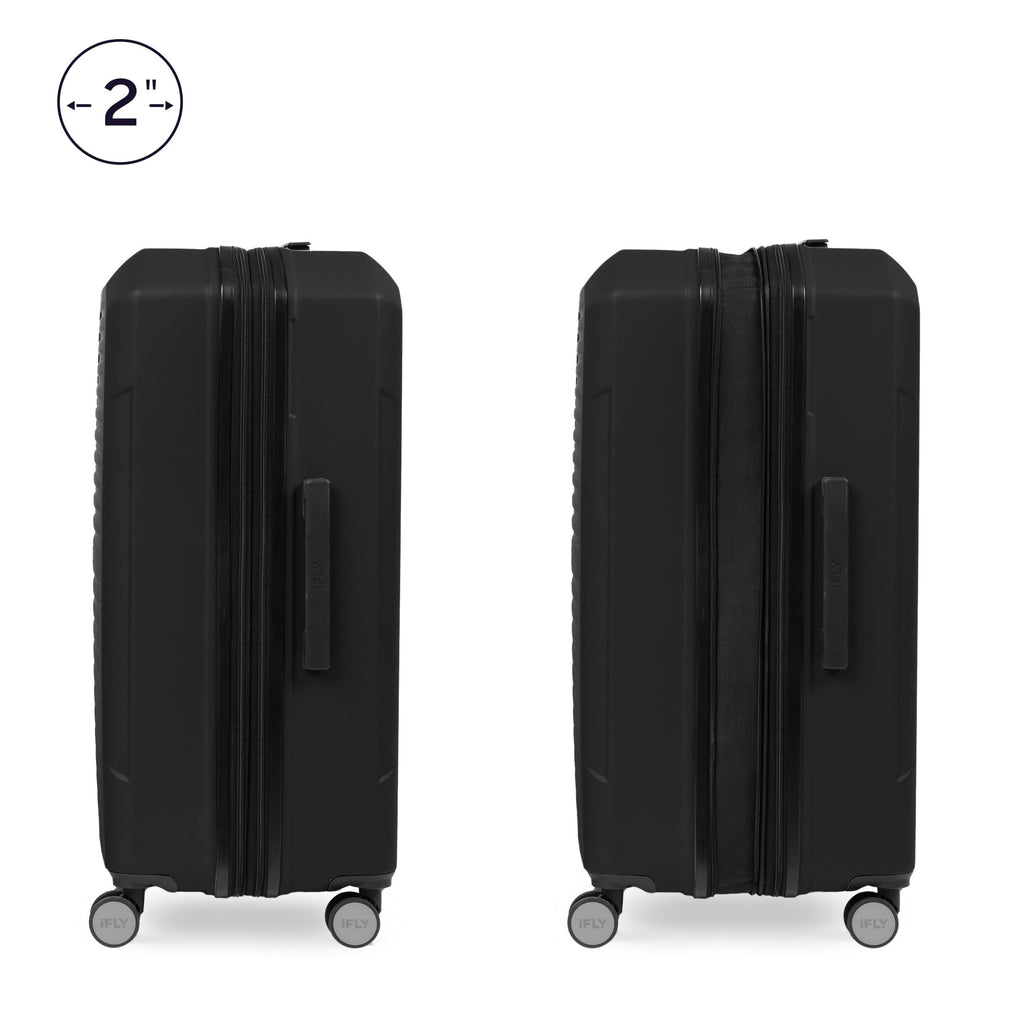 Venture 2-Piece Hardside Luggage Set, 20" Carry-on and 28" Checked Luggage, Olive