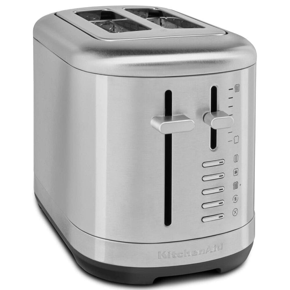 2 Slice Metal Toaster | Brushed Stainless Steel
