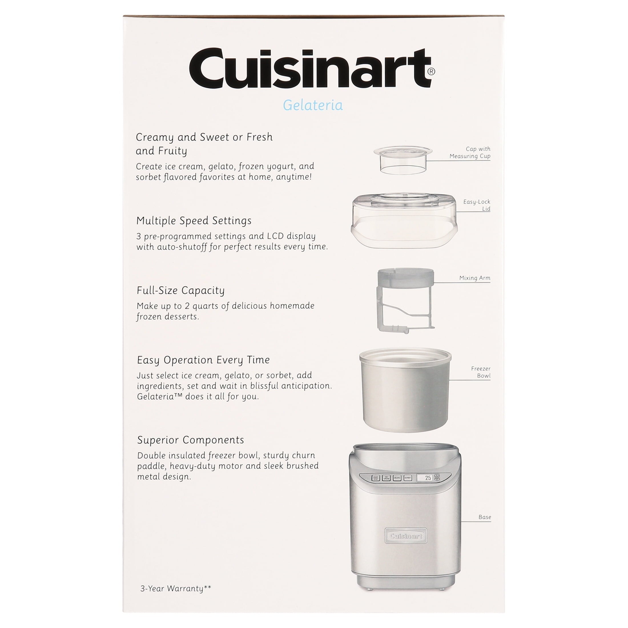 Ice Cream/Yogurt Makers Cool Creations™ Ice Cream Maker