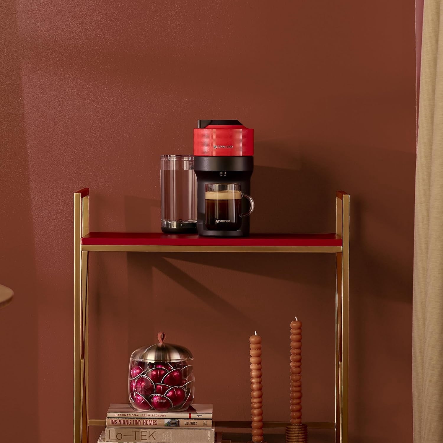 Vertuo Pop+ Coffee and Espresso Maker by, Samra Origins by The Metad Green