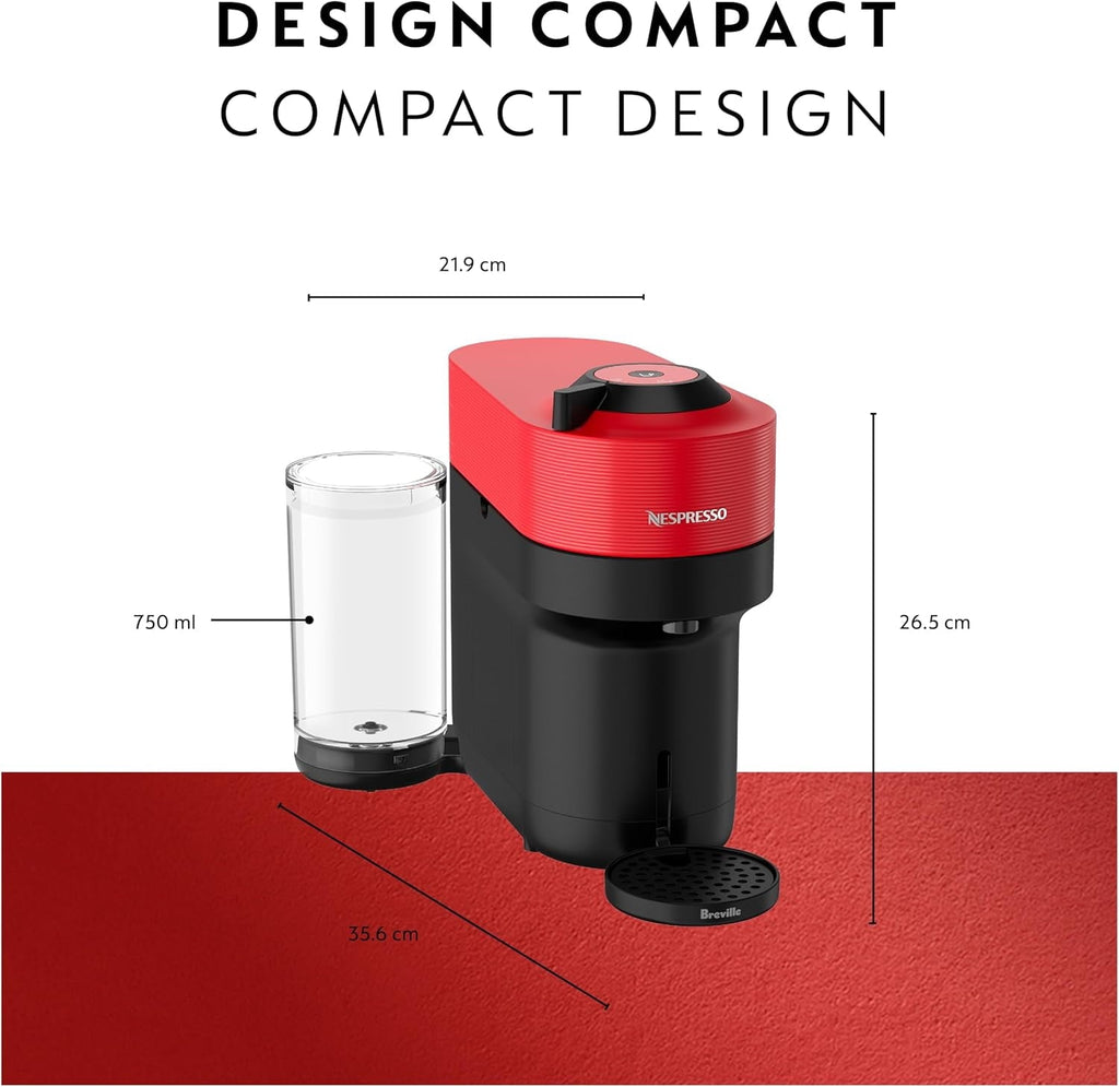 Vertuo Pop+ Coffee and Espresso Maker by, Samra Origins by The Metad Green