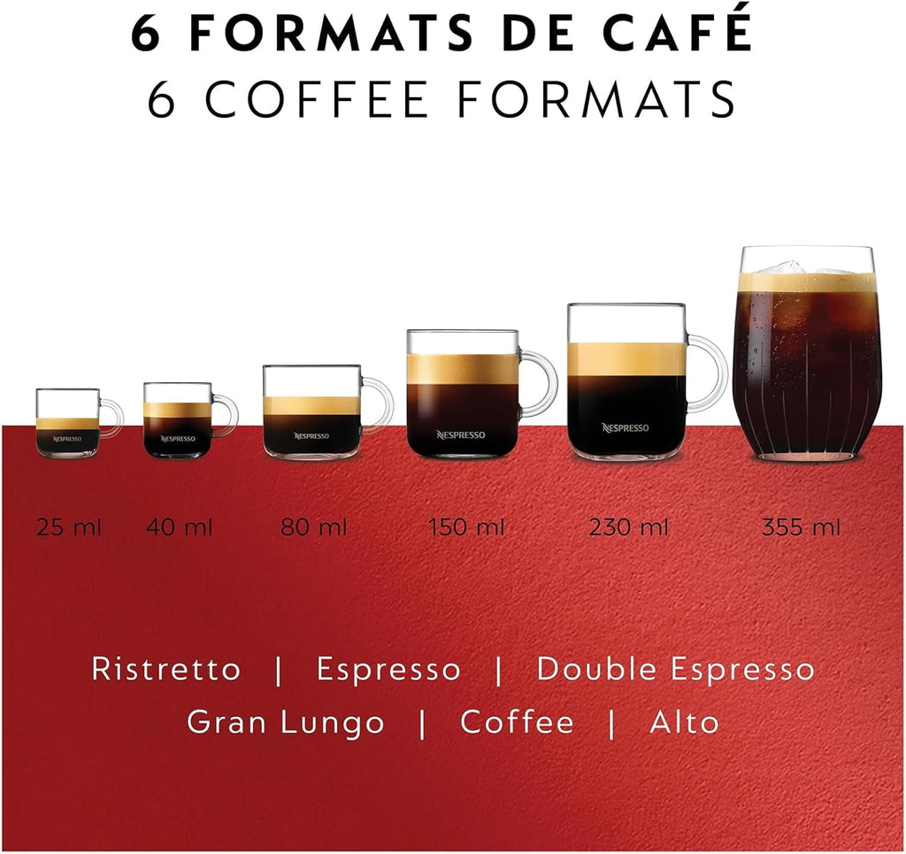 Vertuo Pop+ Coffee and Espresso Maker by, Samra Origins by The Metad Green