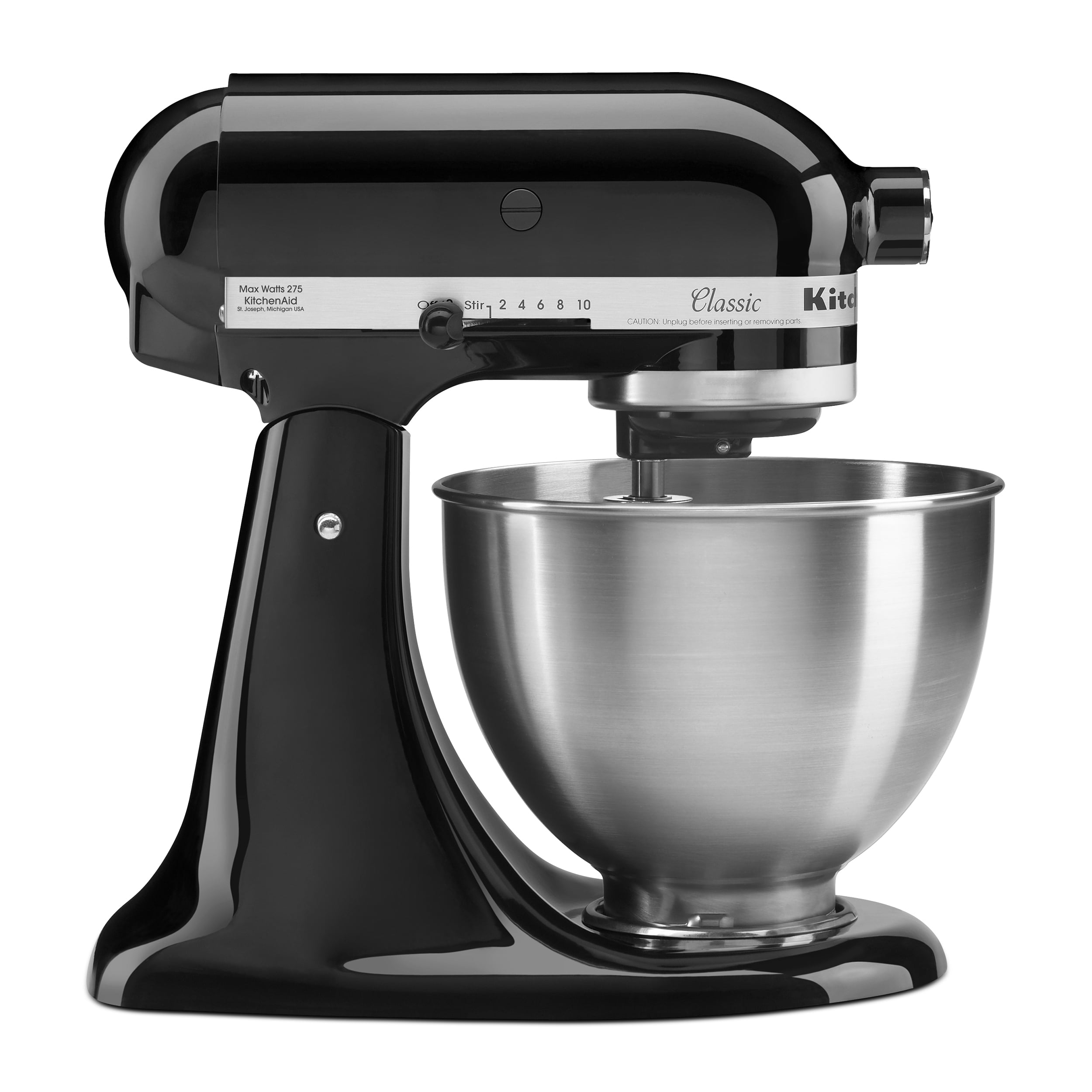 Classic Series 4.5-Quart Tilt-Head Stand Mixer, Onyx Black, K45SSOB