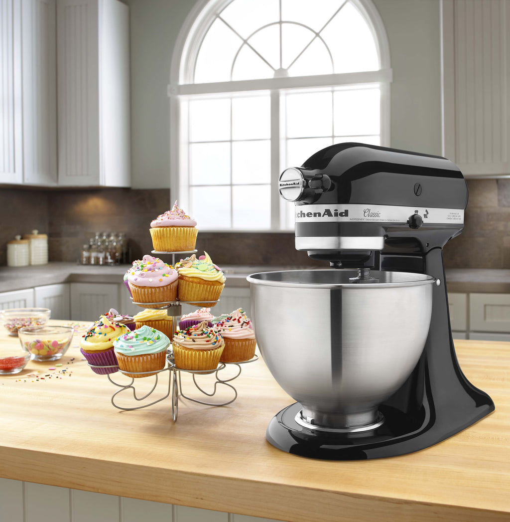 Classic Series 4.5-Quart Tilt-Head Stand Mixer, Onyx Black, K45SSOB