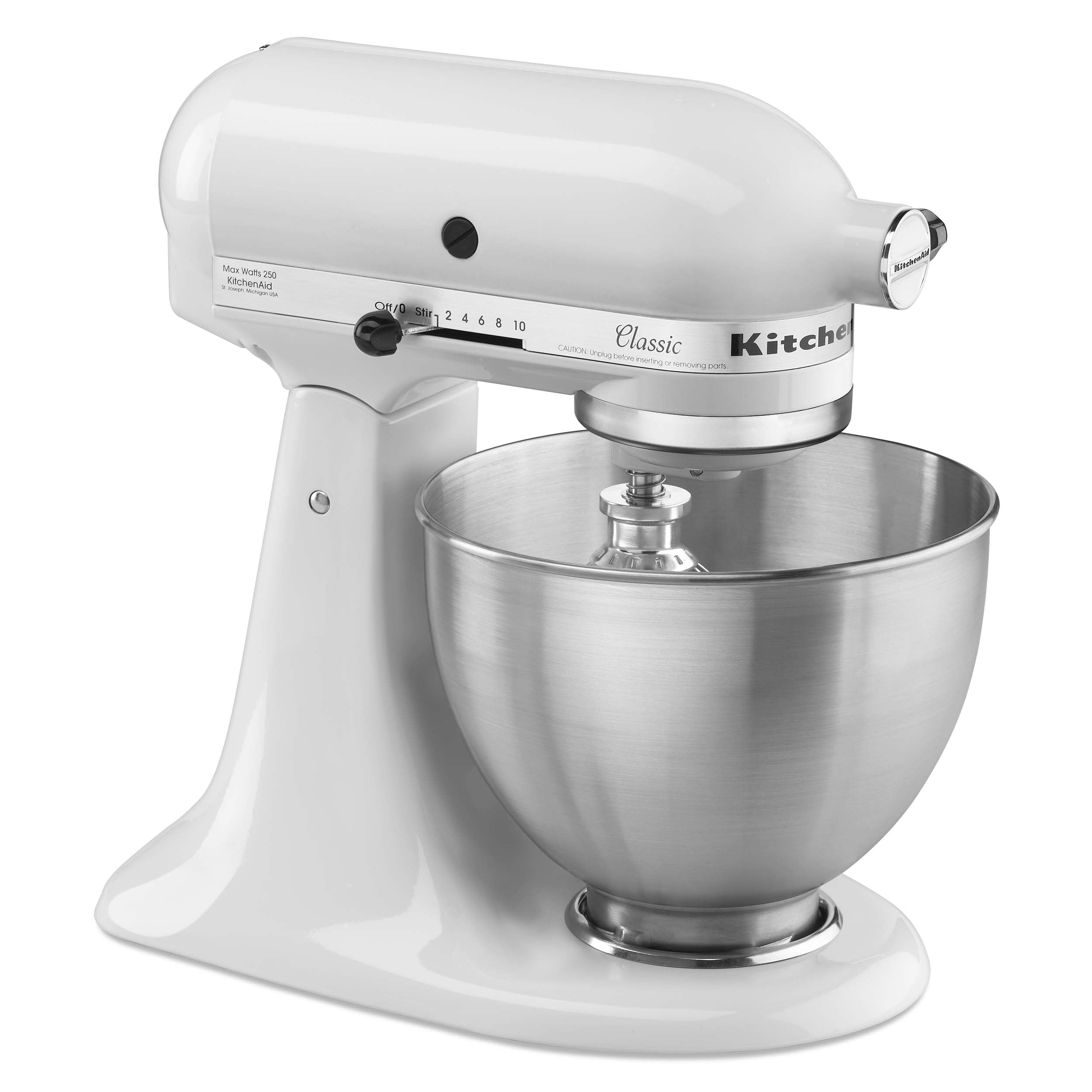 Classic Series 4.5-Quart Tilt-Head Stand Mixer, Onyx Black, K45SSOB