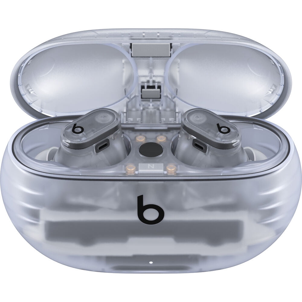 Studio Buds+ Noise Canceling True Wireless In-Ear Headphones (Transparent) with Accessories