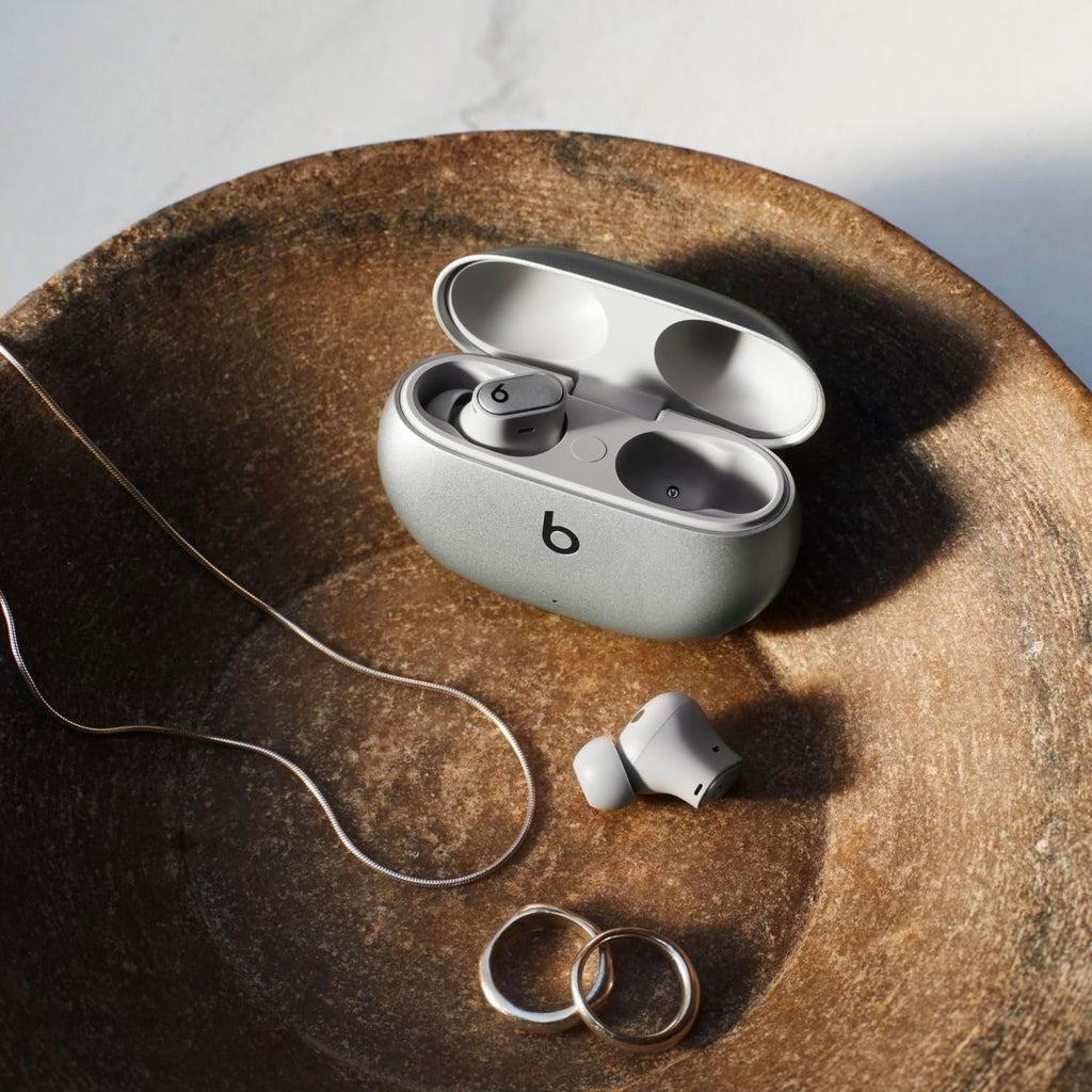 Studio Buds+ Noise Canceling True Wireless In-Ear Headphones (Transparent) with Accessories
