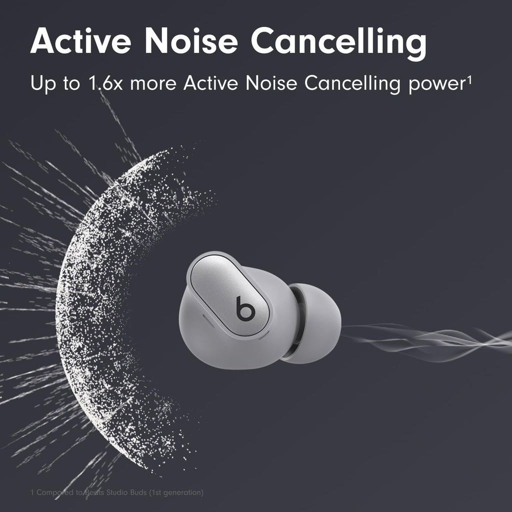 Studio Buds+ Noise Canceling True Wireless In-Ear Headphones (Transparent) with Accessories