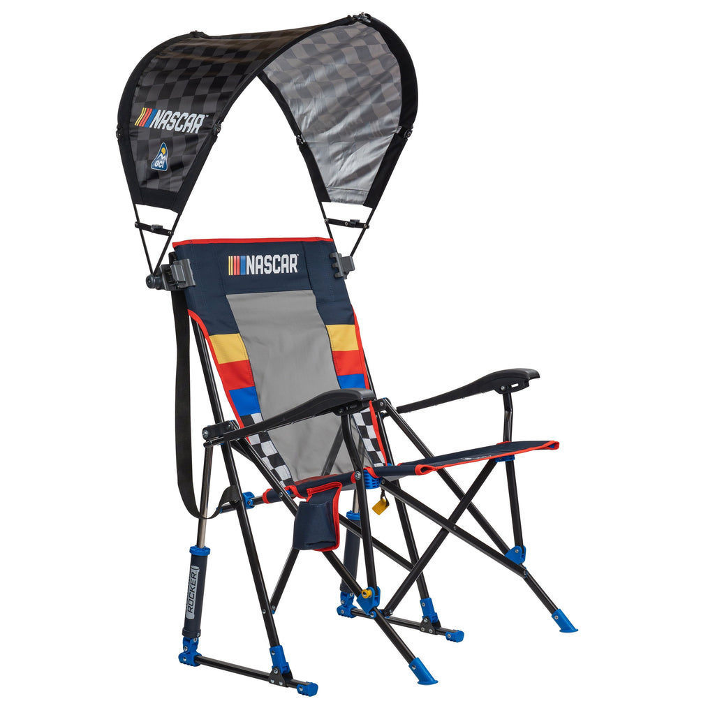 SunShade Accessory Universal Adjustable Chair Canopy with UV Protection, Mercury Gray