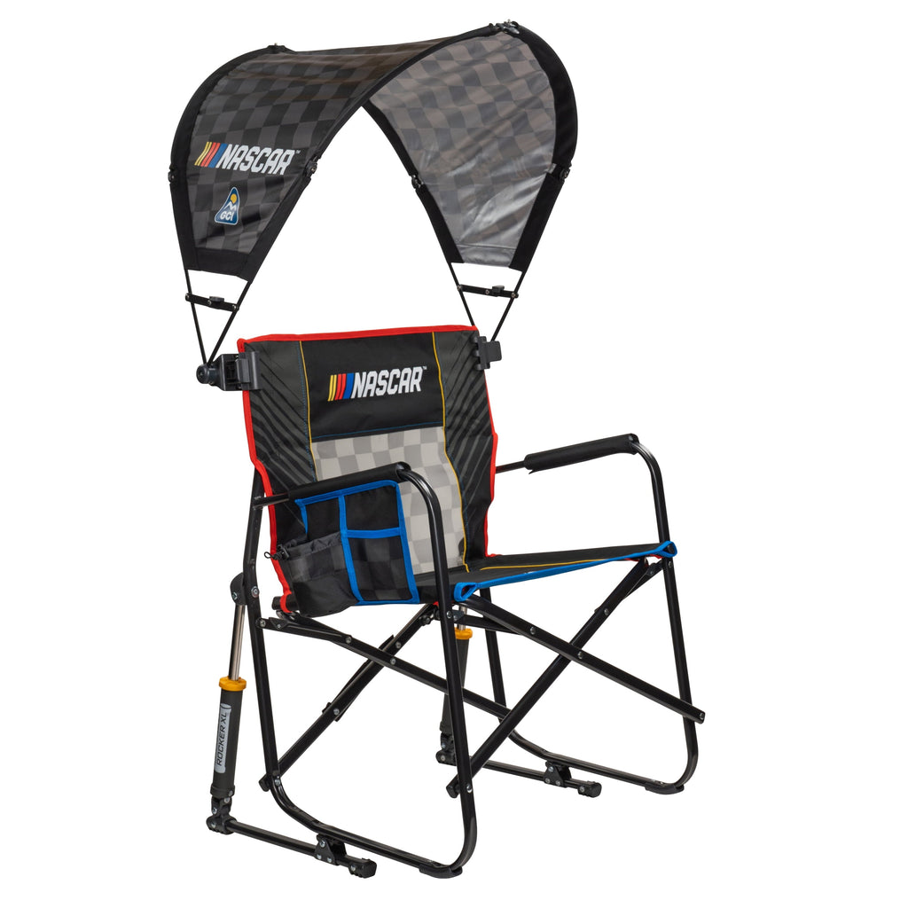 SunShade Accessory Universal Adjustable Chair Canopy with UV Protection, Mercury Gray
