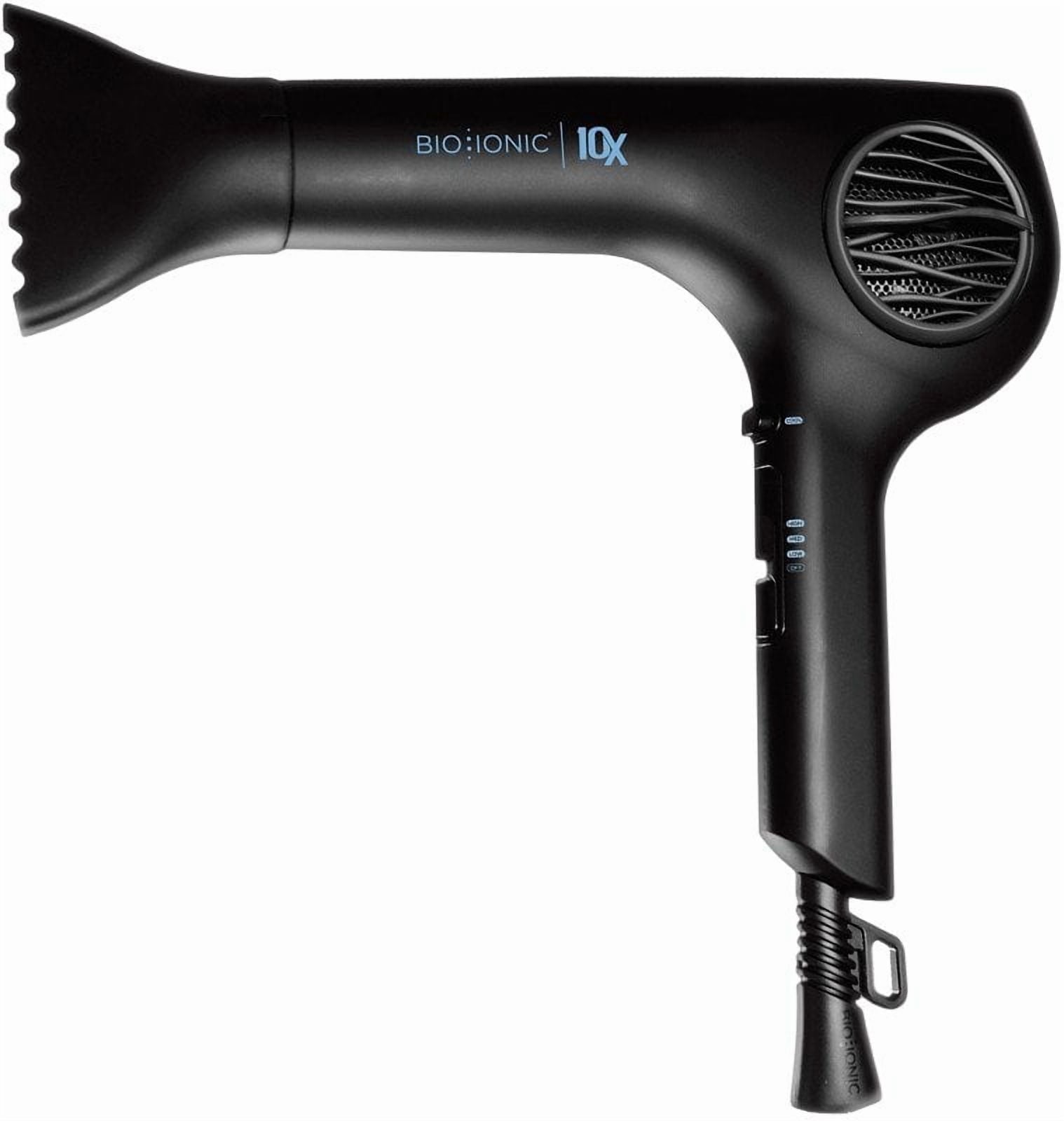 10X UltraLight Speed Hair Dryer, Adjustable Heat &amp; Frizz-Control Professional Hair Dryer