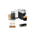 Vertuo Pop+ Deluxe Coffee Maker with Aeroccino 3 Milk Frother, 37 oz Water Tank, Five Cup Sizes