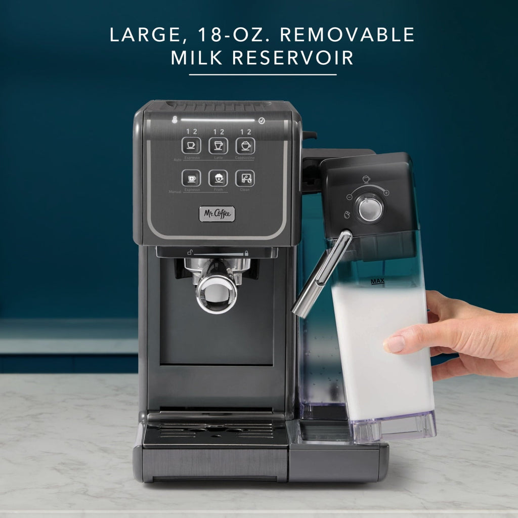 One Touch CoffeeHouse+ Espresso, Cappuccino, and Latte Maker, Grey