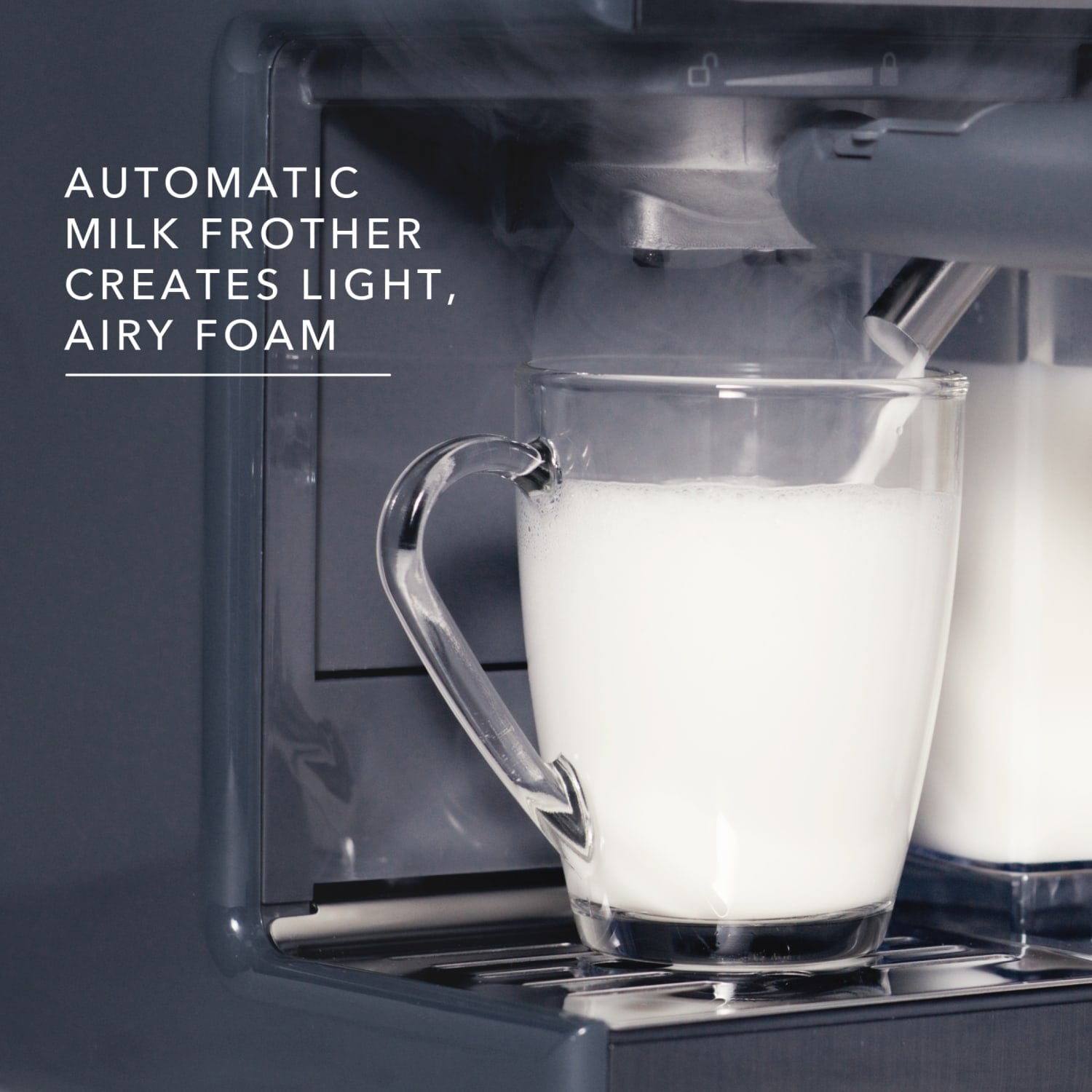 One Touch CoffeeHouse+ Espresso, Cappuccino, and Latte Maker, Grey