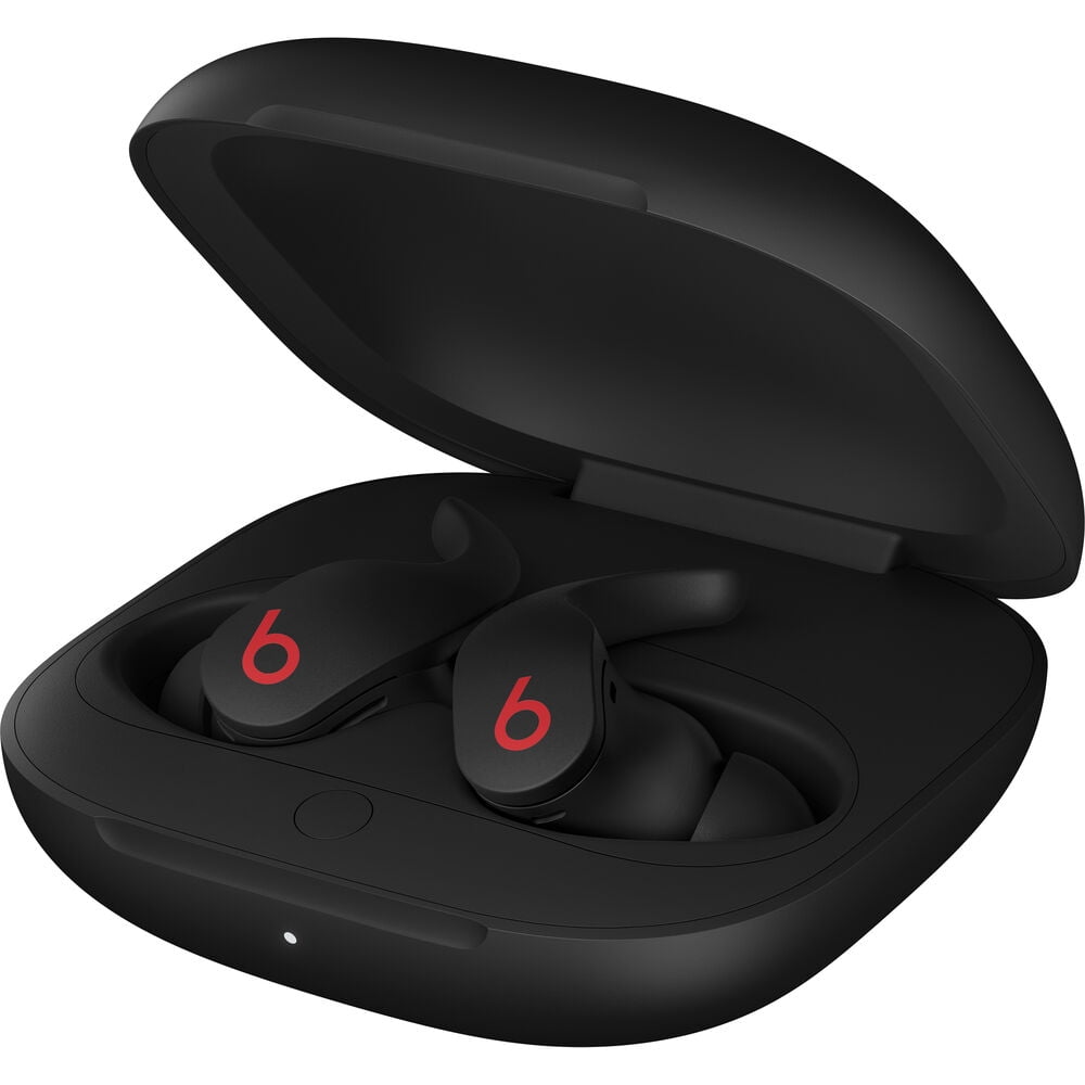 Fit Pro Noise-Canceling True Wireless In-Ear Headphones (Black) Bundle + Accessories