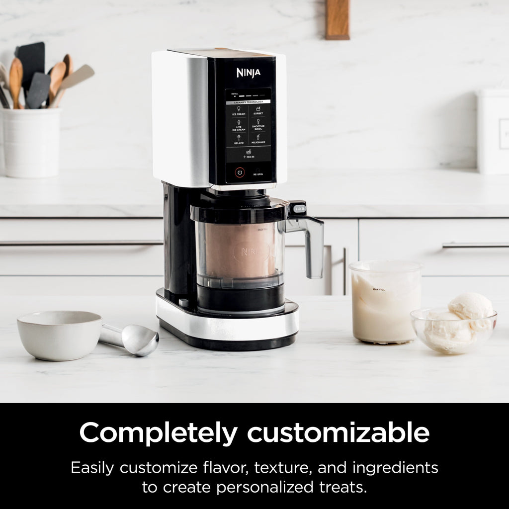 CREAMi®, Ice Cream Maker and Frozen Treat Maker with 7 One-Touch Programs, NC300WMWH