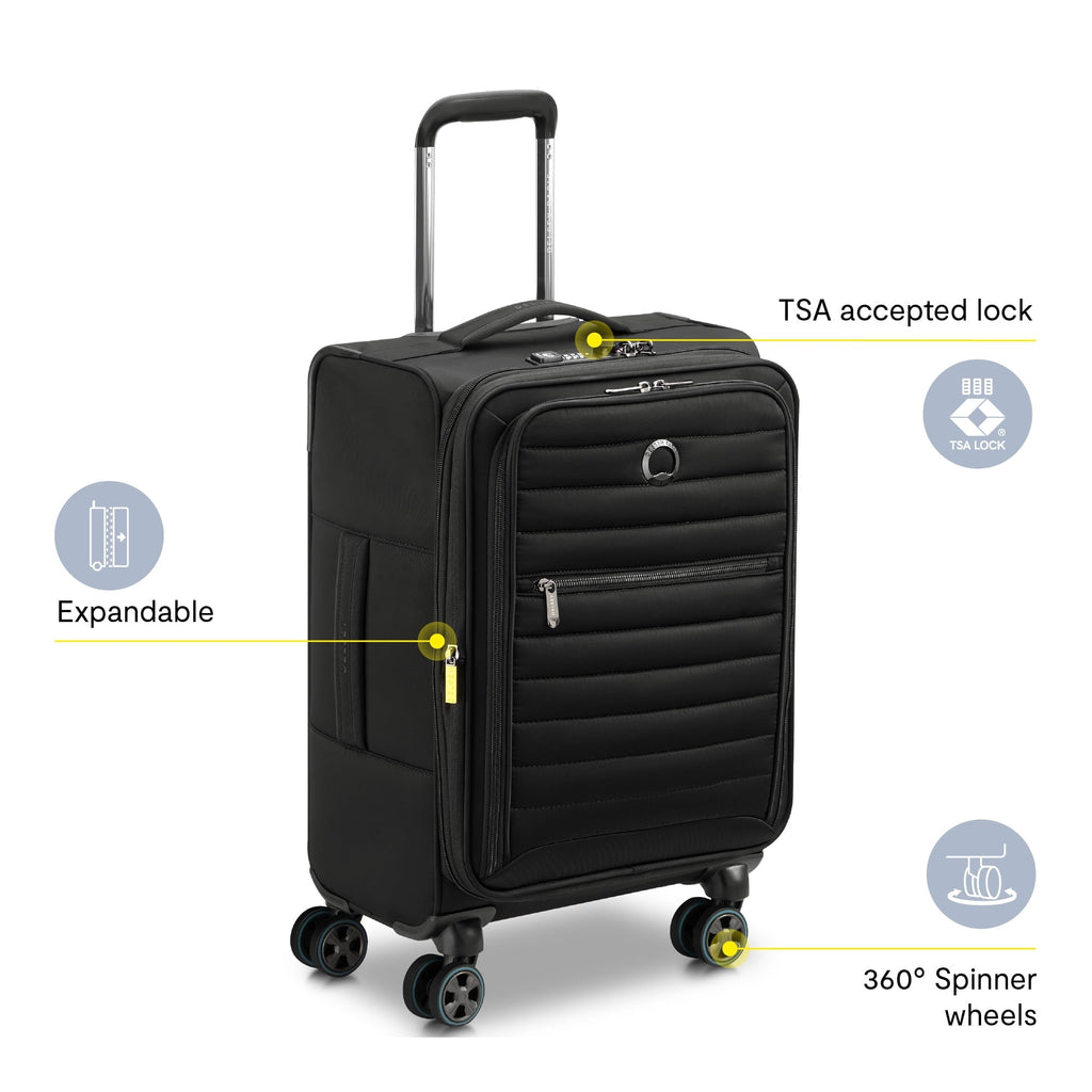 Cruise 3.0 Carry-on Expandable Softside Spinner Luggage