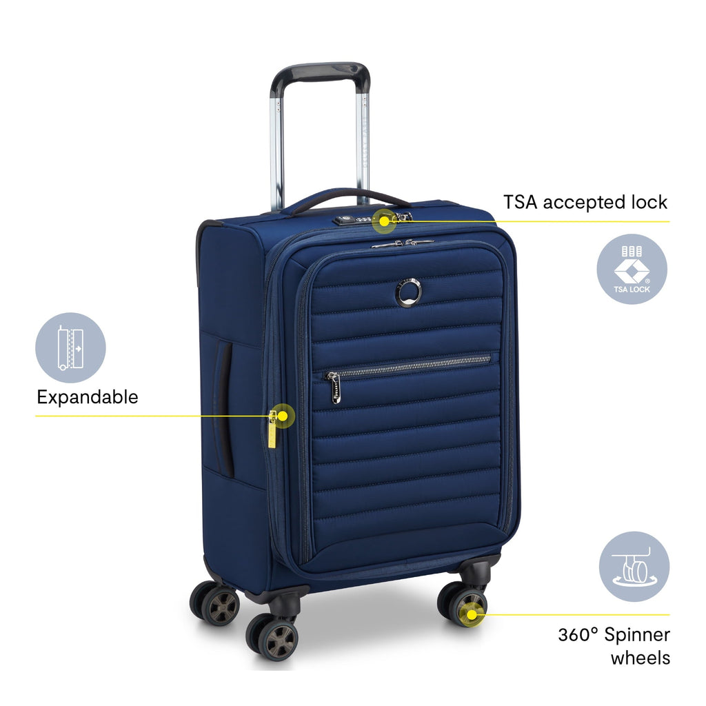 Cruise 3.0 Carry-on Expandable Softside Spinner Luggage