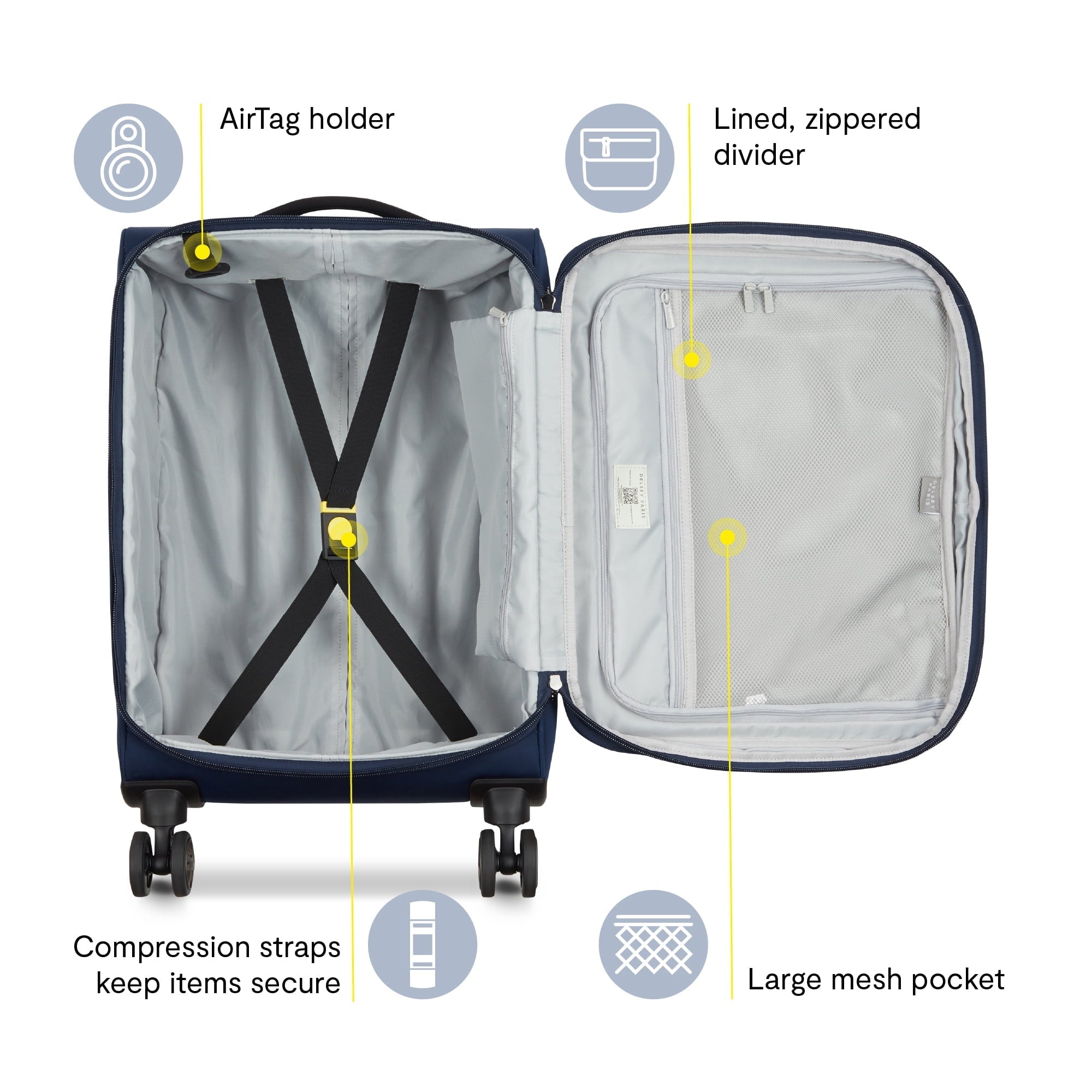 Cruise 3.0 Carry-on Expandable Softside Spinner Luggage
