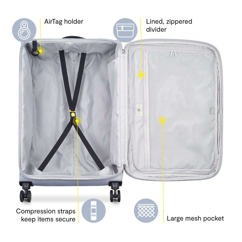 Cruise 3.0 Carry-on Expandable Softside Spinner Luggage