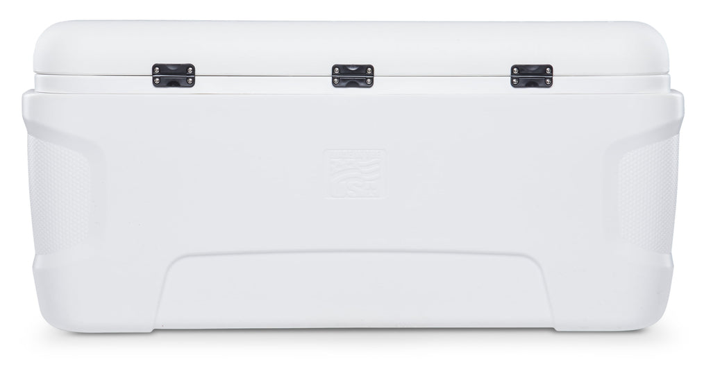 120 qt. 5-Day Marine Ice Chest Cooler, White