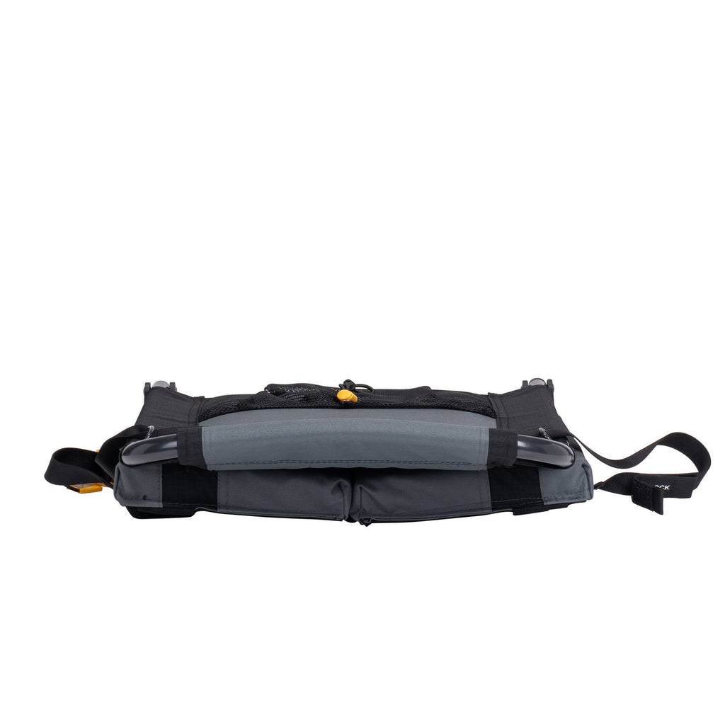 SitBacker Canoe Seat With Adjustable Cushioned Back Support, Black