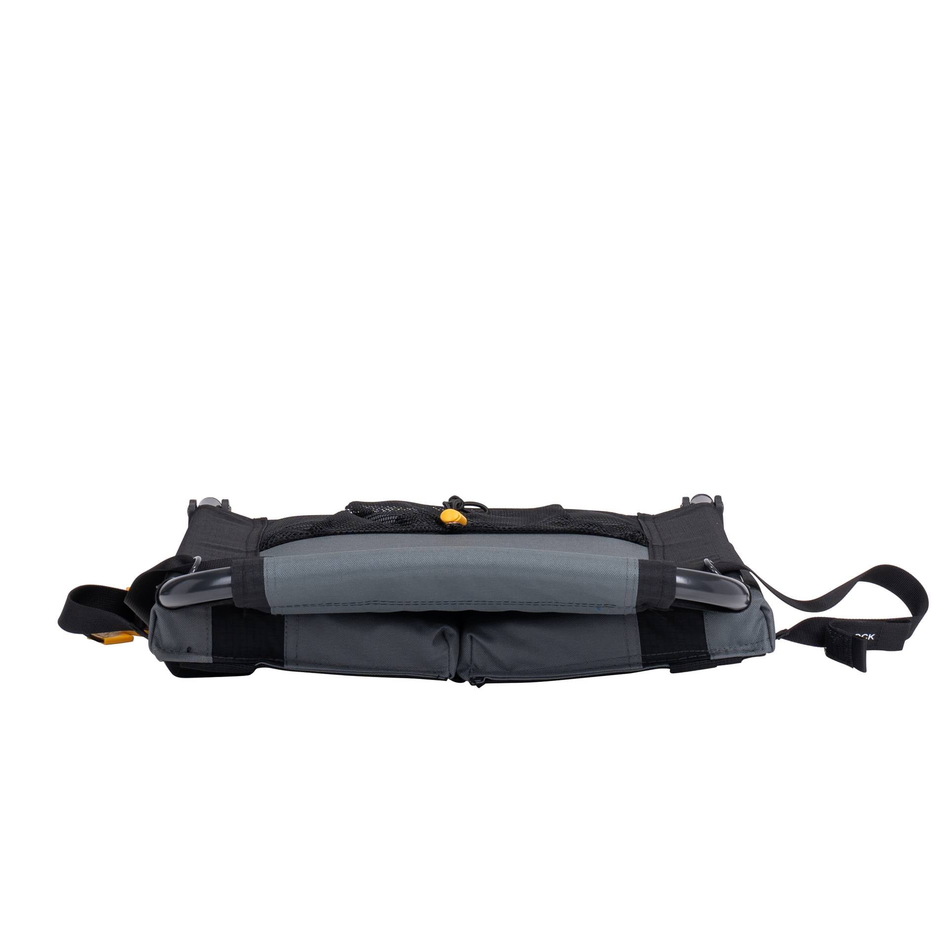 SitBacker Canoe Seat With Adjustable Cushioned Back Support, Black