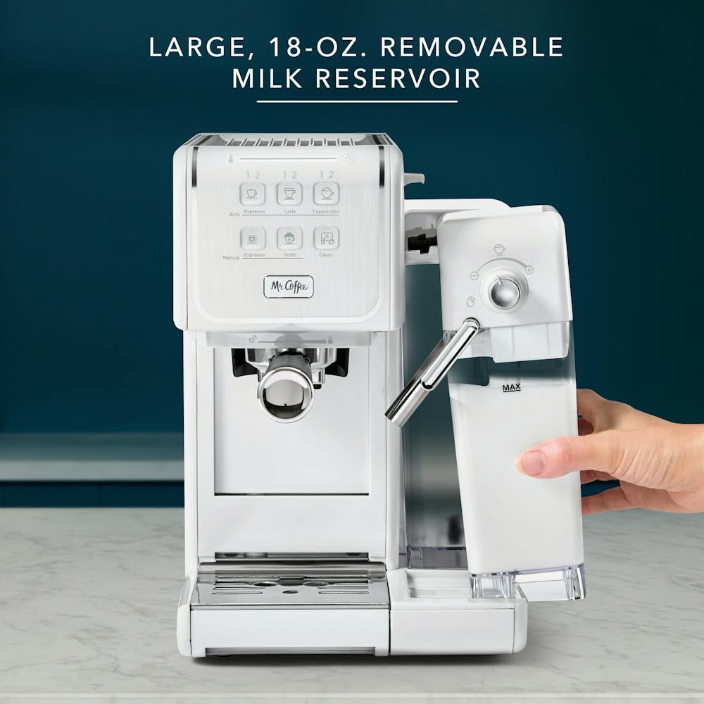 One-Touch CoffeeHouse Espresso &amp; Latte Maker with Milk Frother