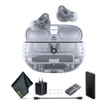 Studio Buds+ Noise Canceling True Wireless In-Ear Headphones (Transparent) with Accessories