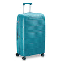 Dune 29" Large Checked Hardside Expandable Spinner Luggage, Teal