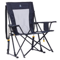 Comfort Pro Rocker XL Oversized Rocking Camping Chair, Heathered Charcoal