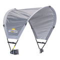 SunShade Accessory Universal Adjustable Chair Canopy with UV Protection, Mercury Gray