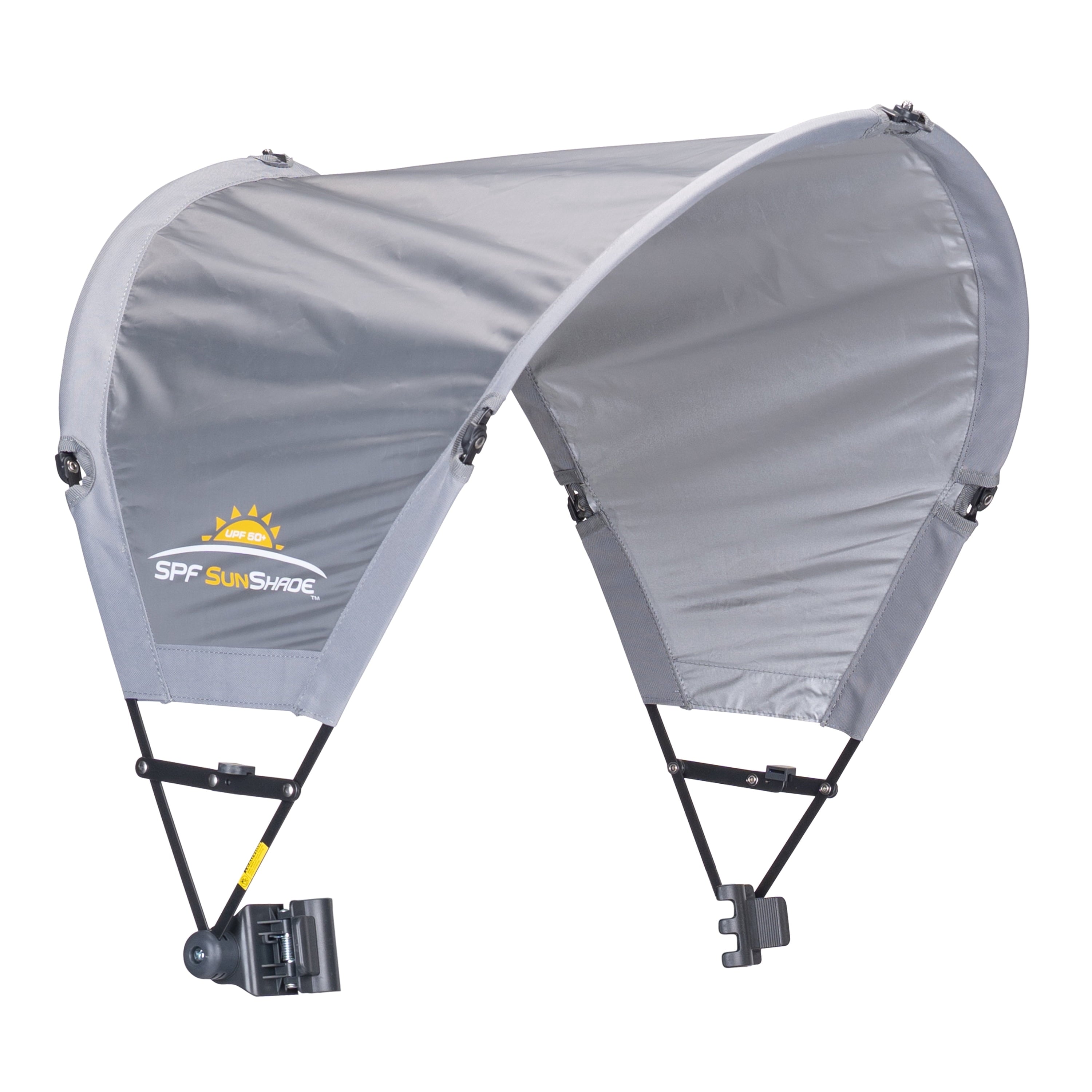 SunShade Accessory Universal Adjustable Chair Canopy with UV Protection, Mercury Gray