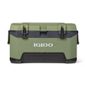 72 QT BMX Ice Chest Cooler with Cool Riser Technology, Oil Green