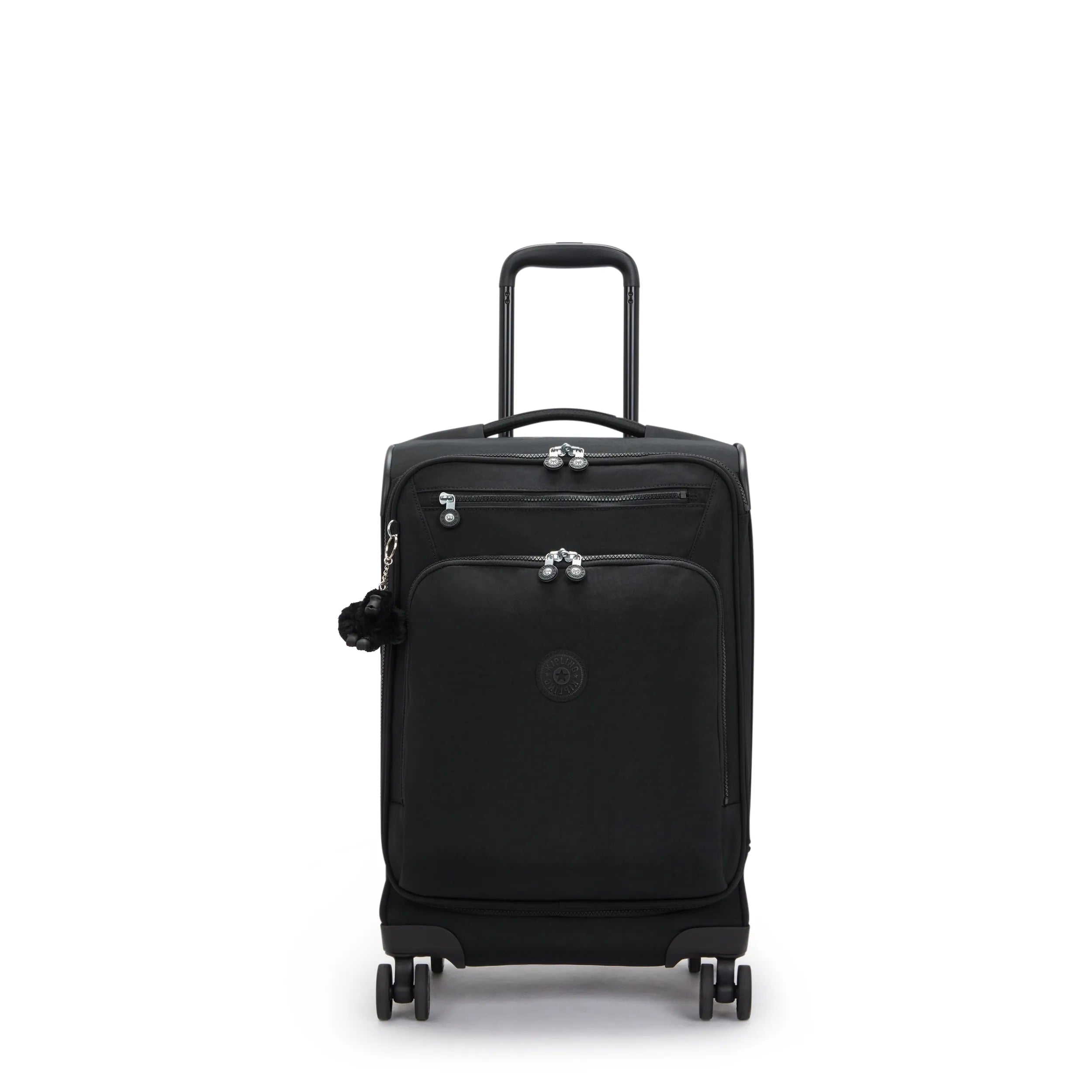 New Youri Spin Small 4 Wheeled Rolling Luggage Black Noir