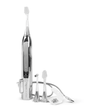 Zina45 Deluxe Sonic Pulse Electric Toothbrush, Rechargeable Whitening Tooth Brush, Silver